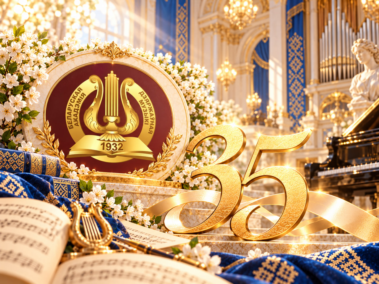 Віншаванне ад Беларускай дзяржаўнай акадэміі музыкі